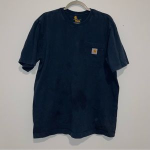 Carhartt Mens Blue T-Shirt